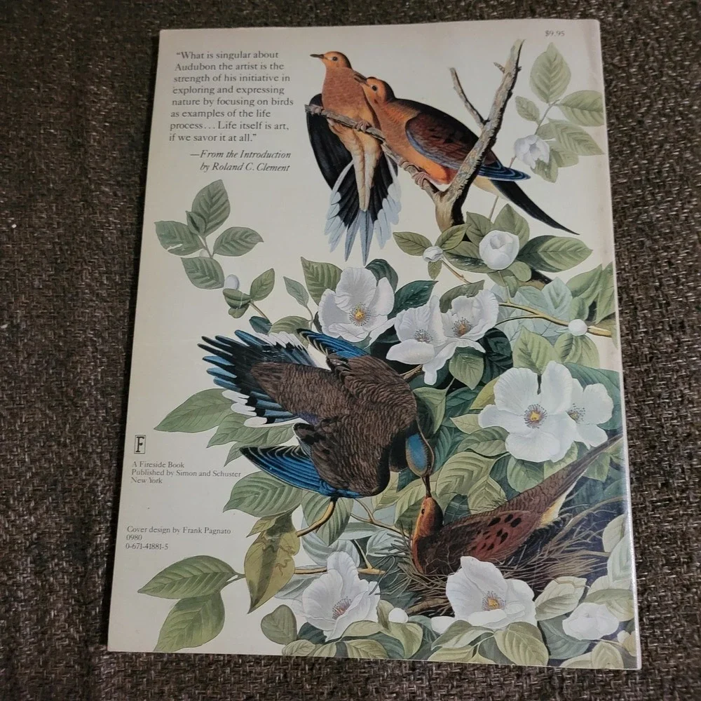 The Living World Of Audubon Book By Roland C. Clement‎ 1980 Paperback